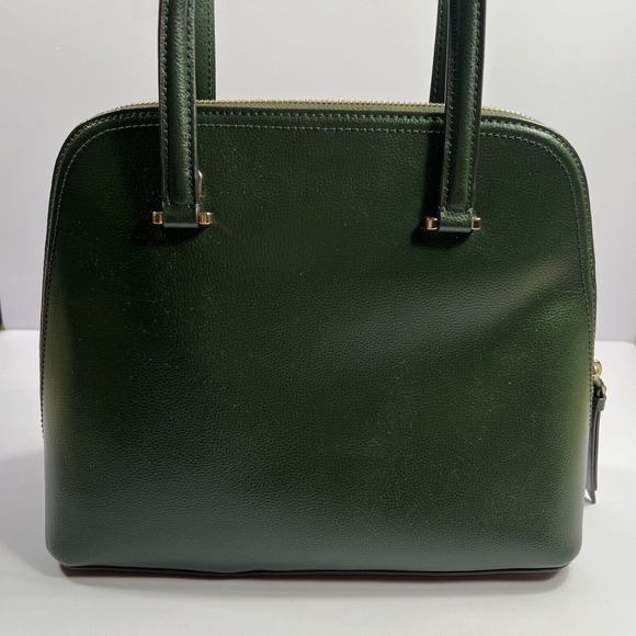 Kate Spade New York Patterson Drive Spruce Green Medium Dome Purse Bag Leather - Picture 5 of 11